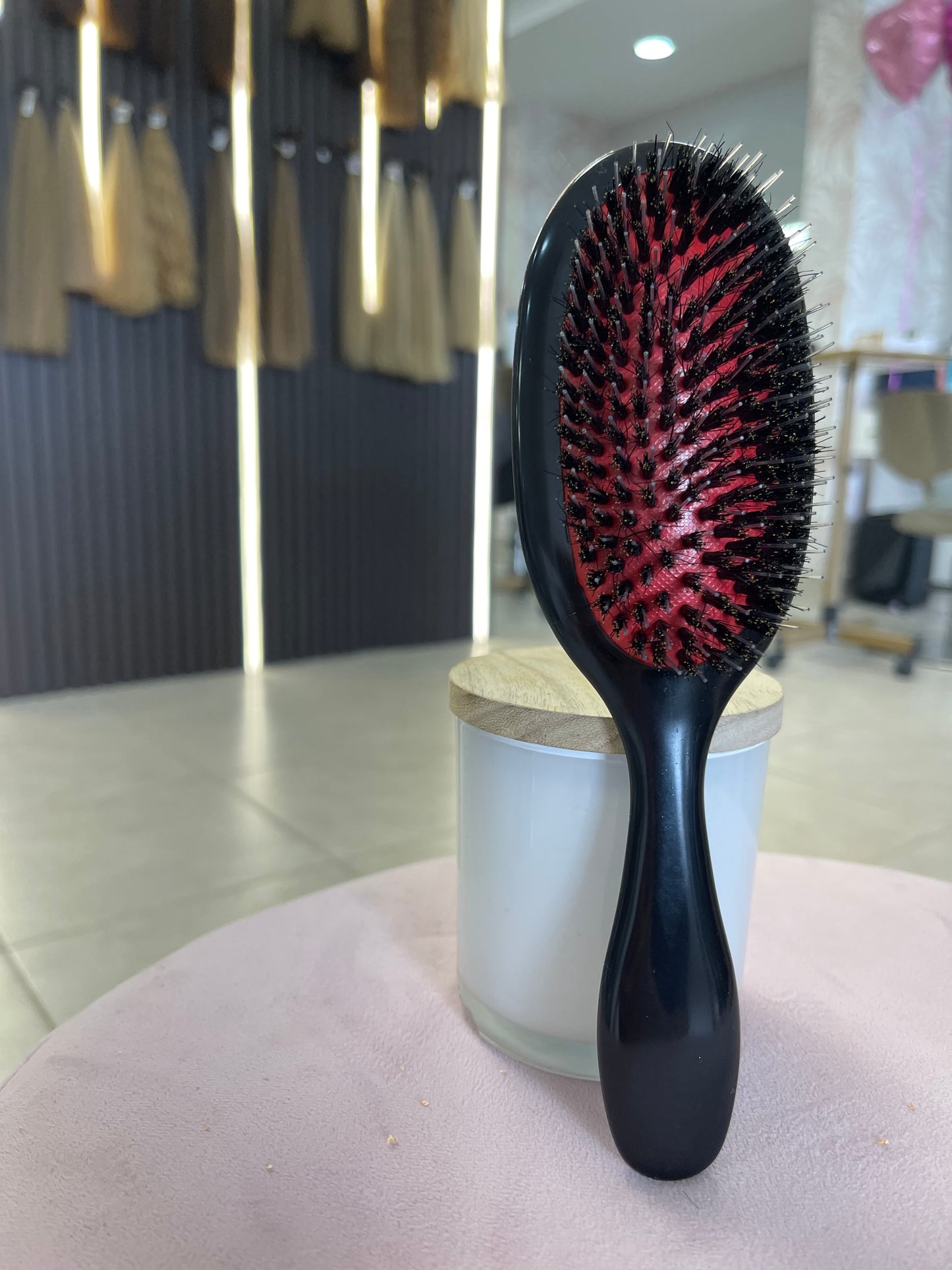 Cepillo especial de extensiones NEGRO